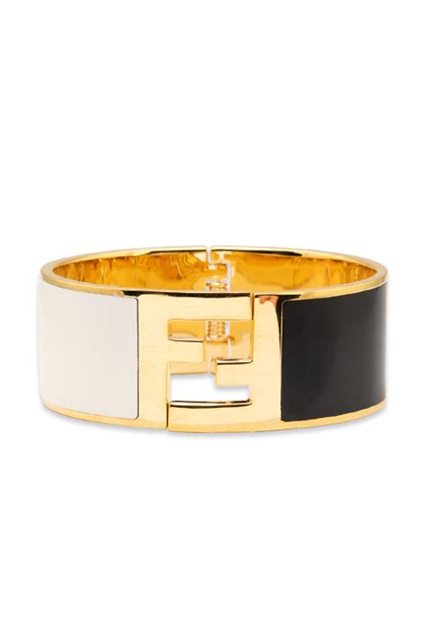 bracelet fendi blanc|genuine fendi bracelets.